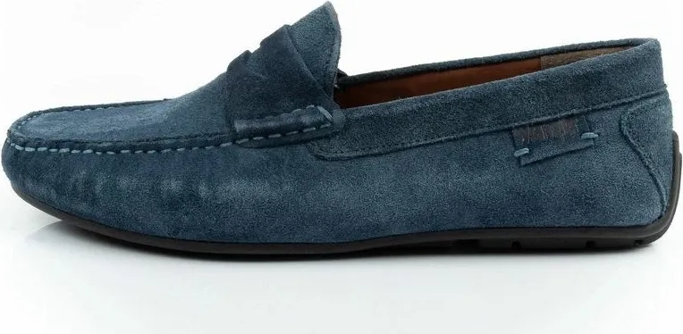 Këpucë meshkuj Wrangler Maifield Suede, navy blue - 2