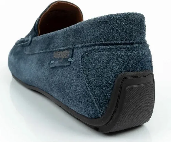 Këpucë meshkuj Wrangler Maifield Suede, navy blue - 5