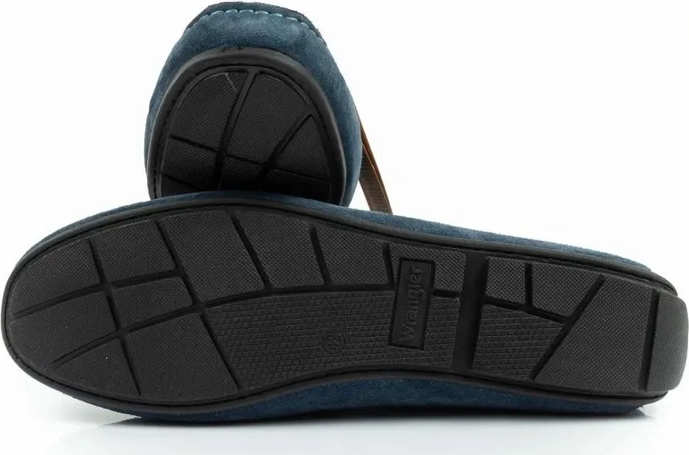 Këpucë meshkuj Wrangler Maifield Suede, navy blue - 9