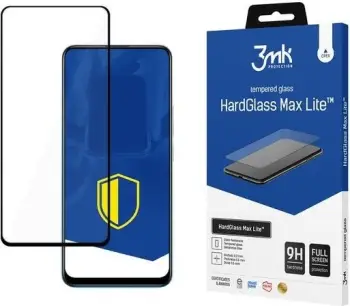 Xham mbrojtës 3MK HardGlass Max Lite për Realme 10 4G, full screen, 9H