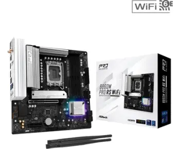 Pllakë amë Asrock B860M Pro RS WiFi, Intel B860, DDR5, Micro ATX