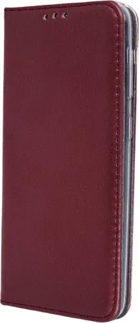Mbështjellës flip HAVANA Premium për Realme 10 4G, PU lëkurë, me magnet, me stand, e kuqe burgundy - 2