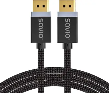 Kabllo DisplayPort SAVIO, V1.4, 3 m, CL-176, e zezë