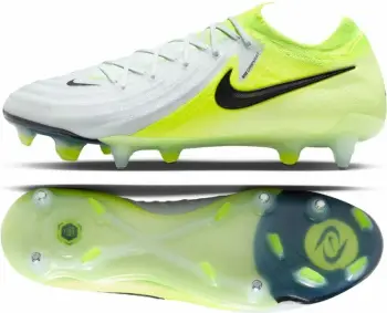 Atlete futbolli Nike për meshkuj, të bardha dhe të verdha