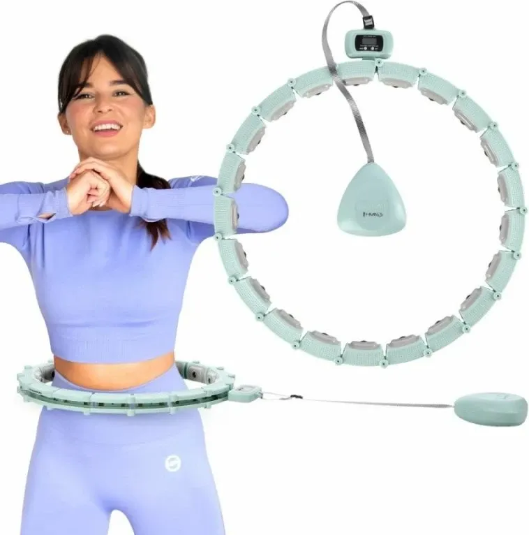 Hula hoop fitness HMS, e gjelbër - 2