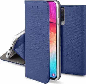 Mbështjellës flip magnetik HAVANA 24449 për Samsung Galaxy S26 Edge, funksion stand, xhep për kartë, blu