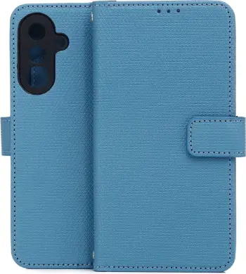 Mbështjellës ONASI Wallet Neo 24458 për Honor 400 Lite, flip wallet me magnet, xhepa për karta dhe stand, blu
