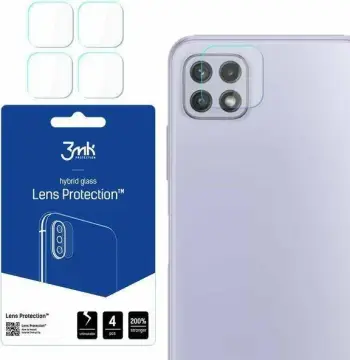 Xham hibrid mbrojtës për kamerë 3MK Hybrid Camera Glass për Samsung Galaxy A22 A226 5G, set 4 copë