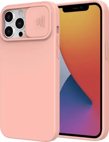 Mbështjellës silikoni ONASI Lens Cover për iPhone 16 Pro Max, mbrojtje kamere, rozë