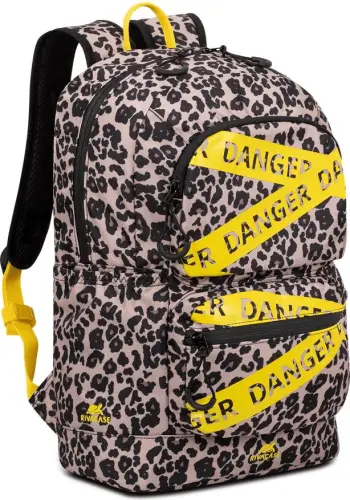 Çantë shpine RIVACASE 5421 Erebus 14L waterproof për laptop/tablet deri 10.1\", Leopard