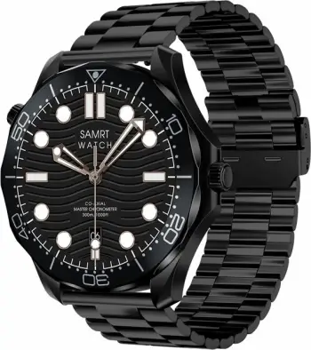 Smartwatch VELTORI unisex, e zezë