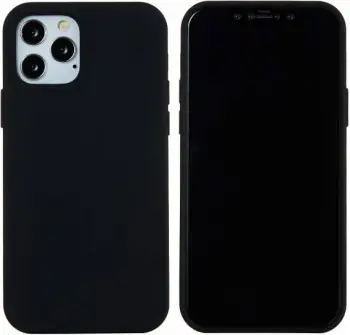 Mbështjellës silikon i lëngshëm ONASI 13387 për iPhone 13 Pro, e zezë