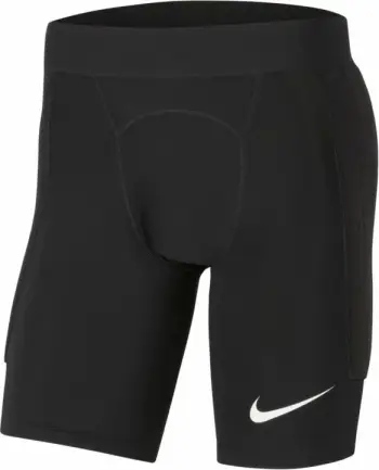 Pantallona sportive për meshkuj Nike Gardinien Padded GK Tight, XS (122-128 cm), të zi