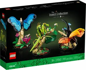 Set LEGO Ideas 21342 The Insect Collection, 1111 copa, shumëngjyrësh