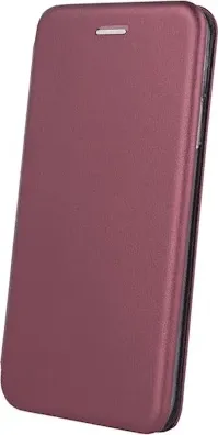 Mbështjellës flip i butë HAVANA Premium për Samsung Galaxy A34, Burgundy Red - 1