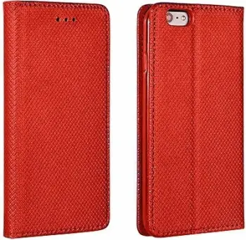 Mbështjellës flip magnetik HAVANA 13496 për iPhone 13 Pro Max, me stand, xhep për kartë, kuqe