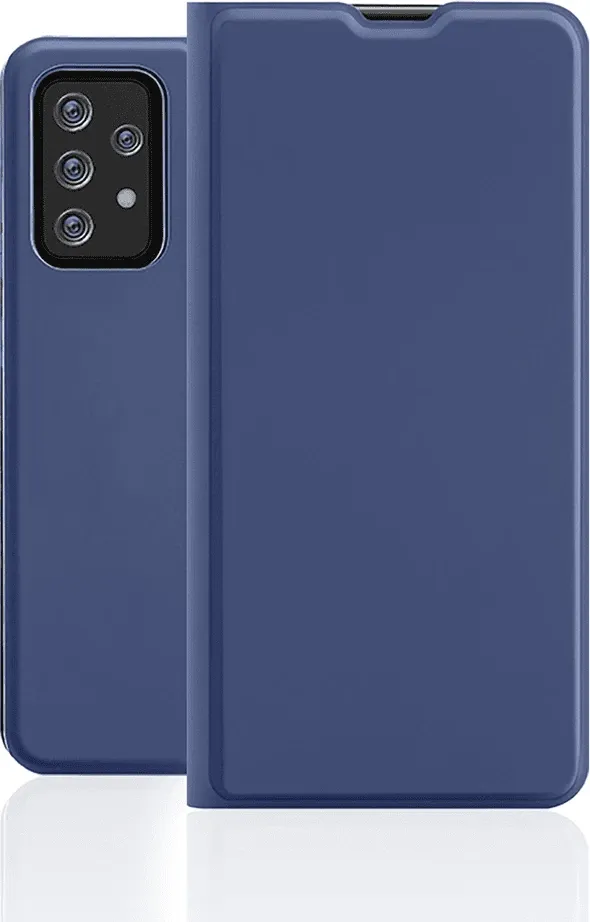 Mbështjellës flip ONASI Prestige për Samsung Galaxy A34, me magnet, me xhep për kartë, blu - 1