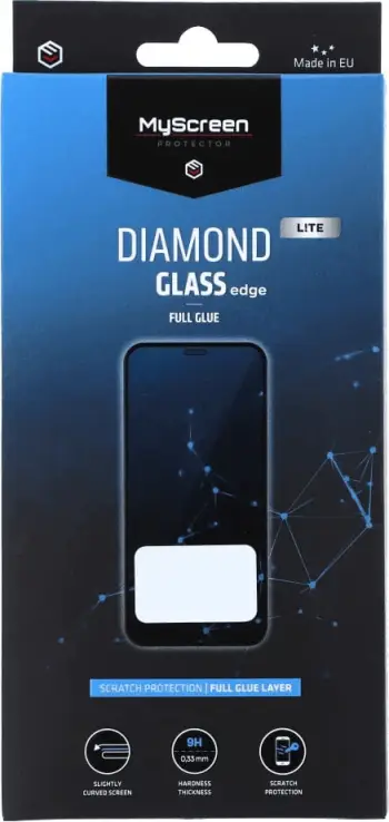 Mbrojtëse ekrani MyScreen Protector Diamond Lite Shield Glass për Samsung Galaxy S26 Ultra 5G, Edge Full Glue