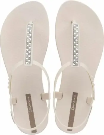 Sandale flip-flop për femra Ipanema, bezhë