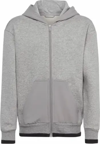 Duks me kapuç adidas për fëmijë, gri