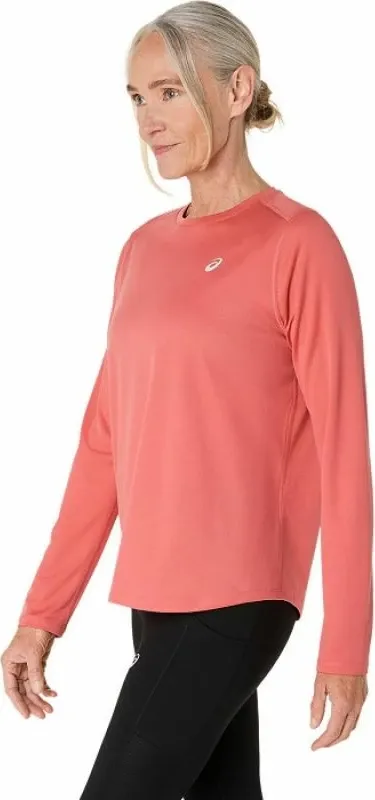 Maicë me mëngë të gjata për femra Asics, rozë - 3