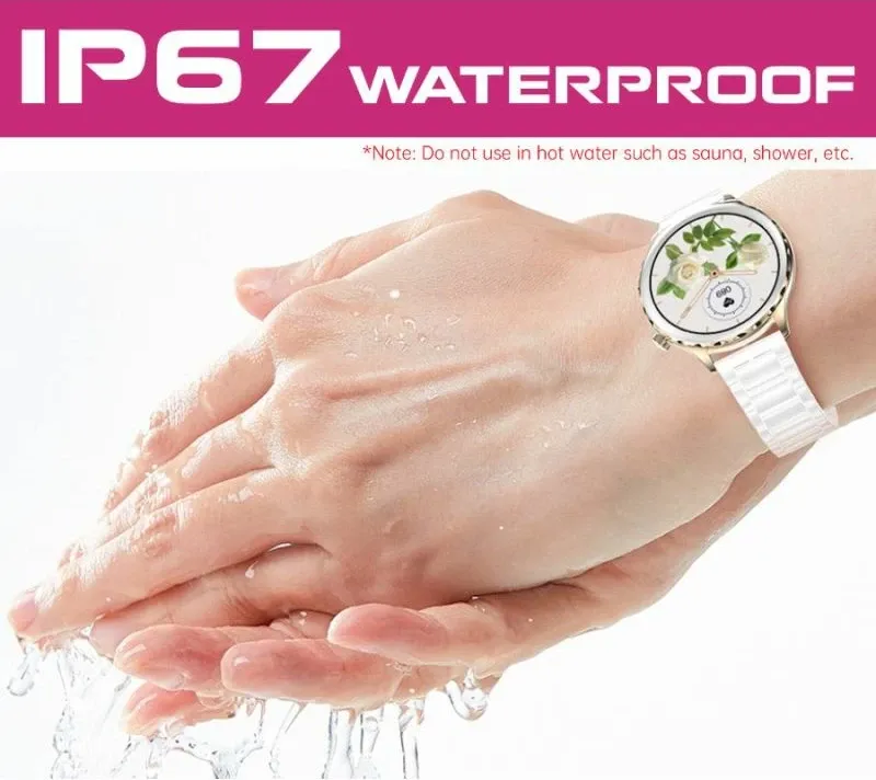 Smartwatch për femra Rubicon, rozë - 14
