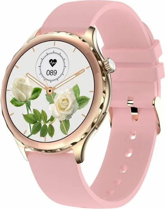 Smartwatch për femra Rubicon, rozë - 3