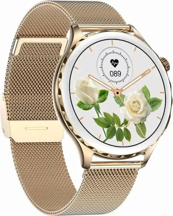 Smartwatch për femra Rubicon, rozë - 4