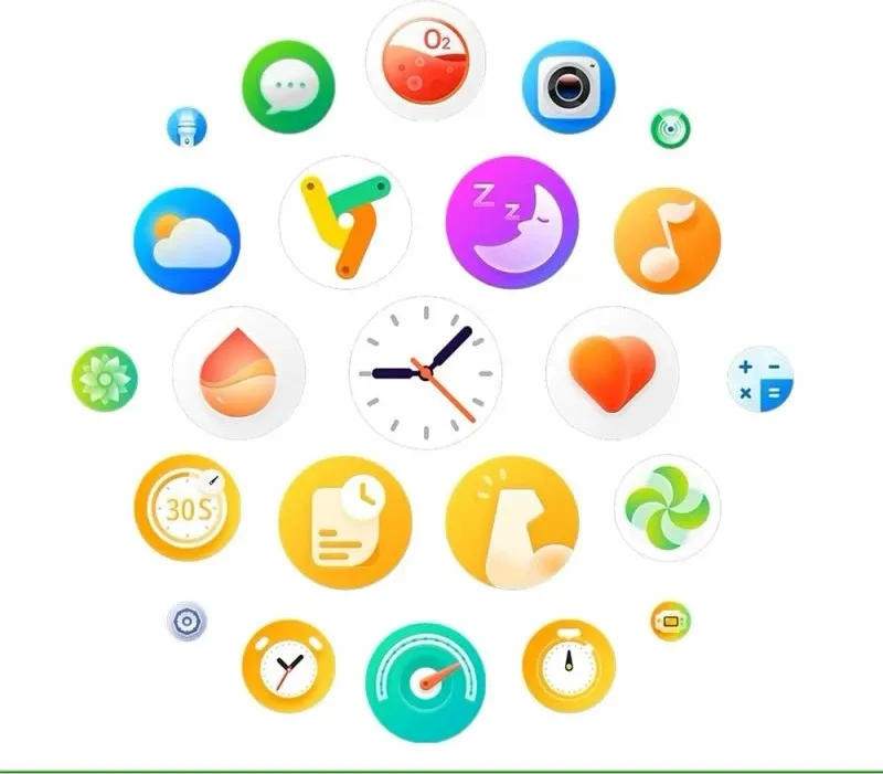 Smartwatch për femra Rubicon, e zezë - 14
