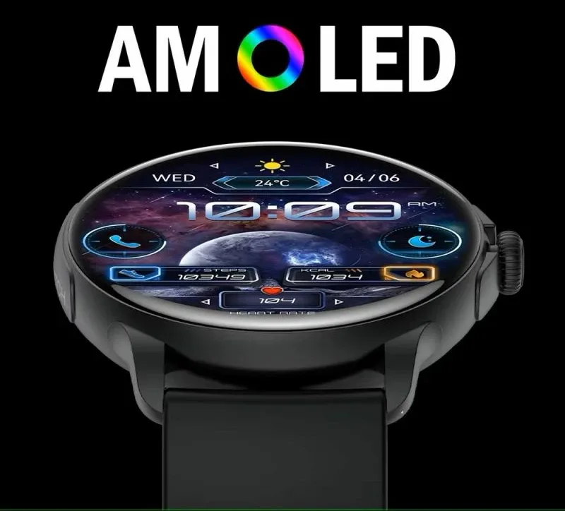 Smartwatch për femra Rubicon, e zezë - 10