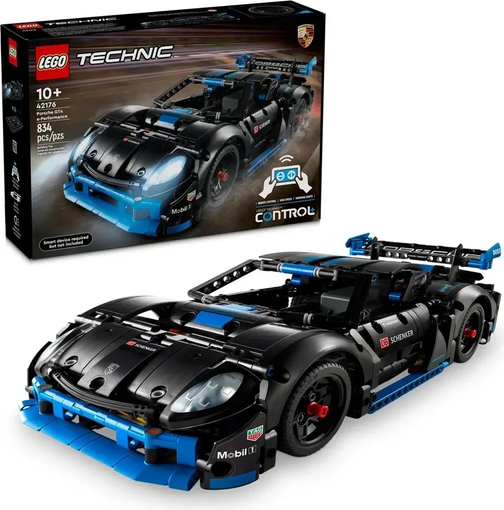 Set LEGO Technic Porsche GT4 e-Performance Race Car - 1