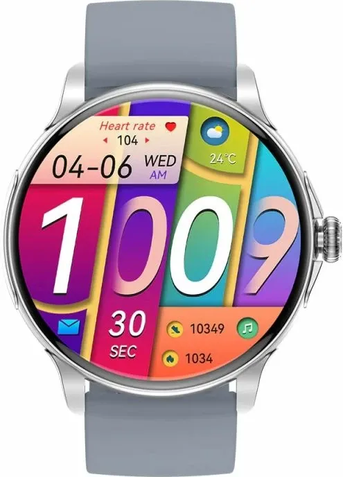 Smartwatch për femra Rubicon, argjendi - 4