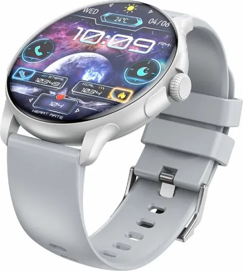 Smartwatch për femra Rubicon, argjendi - 5