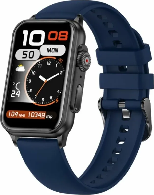 Smartwatch Rubicon SMARUB220, ekran me prekje, Bluetooth, blu e errët - 1