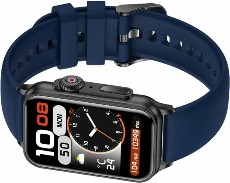 Smartwatch Rubicon SMARUB220, ekran me prekje, Bluetooth, blu e errët - 2
