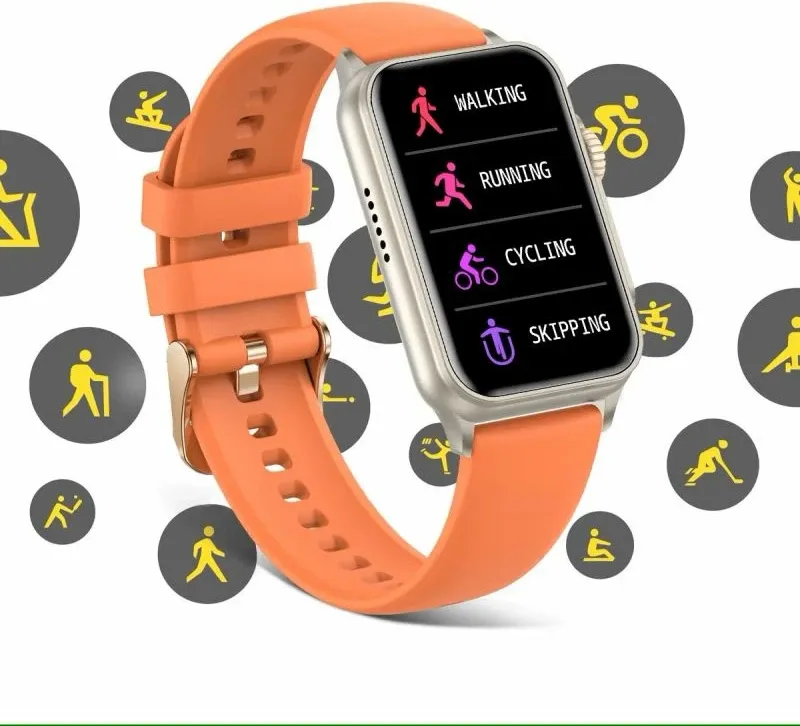 Smartwatch Rubicon SMARUB220, ekran me prekje, Bluetooth, blu e errët - 12