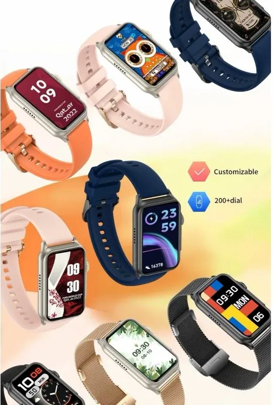 Smartwatch Rubicon SMARUB220, ekran me prekje, Bluetooth, blu e errët - 3