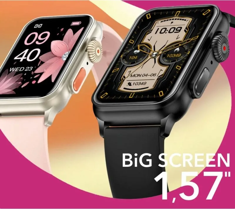 Smartwatch Rubicon SMARUB220, ekran me prekje, Bluetooth, blu e errët - 5