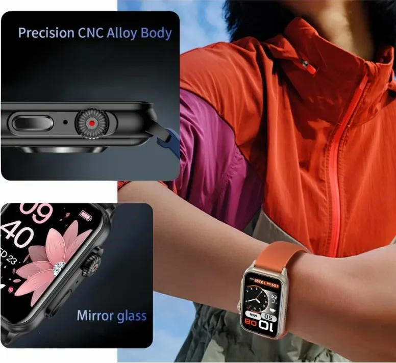 Smartwatch Rubicon SMARUB220, ekran me prekje, Bluetooth, blu e errët - 8