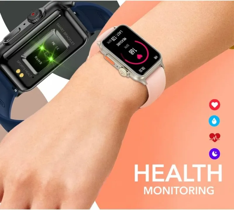 Smartwatch Rubicon SMARUB220, ekran me prekje, Bluetooth, blu e errët - 10