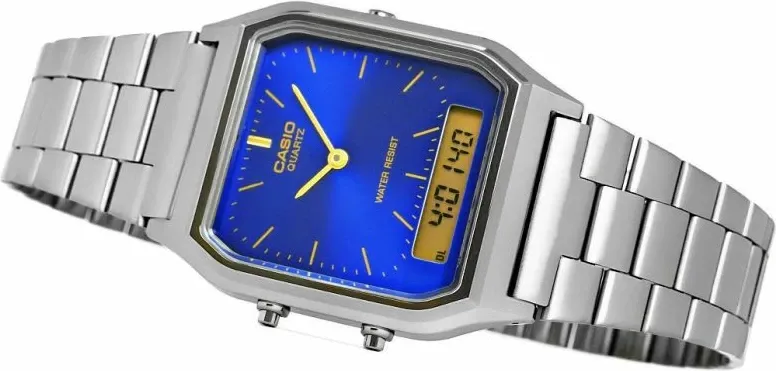 Orë dore për femra Casio, titanium - 3