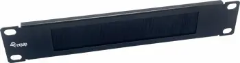 Brush panel Equip 10 inch 1U, zeze, çelik