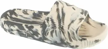 Sandale slides adidas, gri