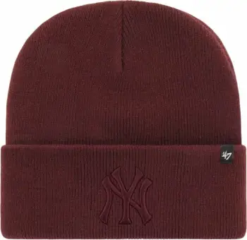 Kapelë York Yankees unisex, burgundy