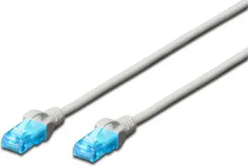 Kabëll rrjeti Digitus Cat5e, 5m, RJ-45, gri