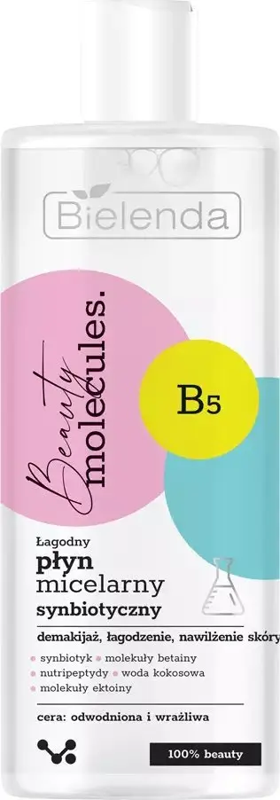 Ujë micelar Bielenda Molecular Synbiotic, 500ml, për lëkurë të ndjeshme
