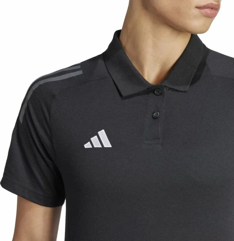Maicë polo për femra adidas, e zezë - 4