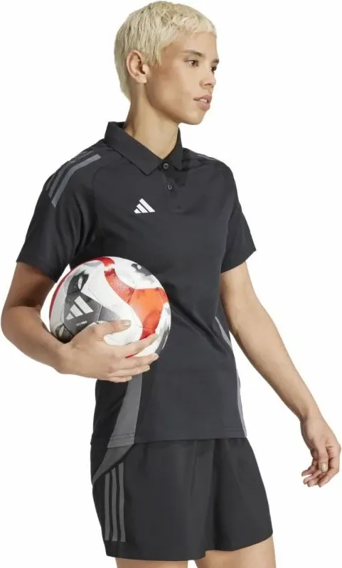Maicë polo për femra adidas, e zezë - 6
