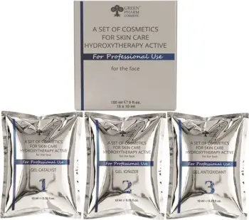 Set kozmetik për kujdes të lëkurës Green Pharm Cosmetic Hydroxytherapy Active për femra, 150ml