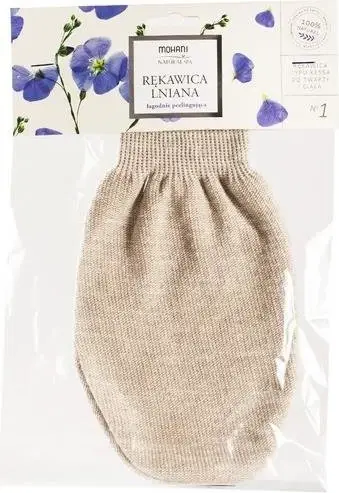 Dorezë për larje trupi dhe fytyre Mohani Natural Spa Linen, unisex, 1 copë